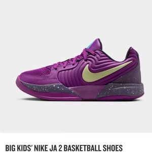 Nike Kids Sneakers - Purple and Yellow